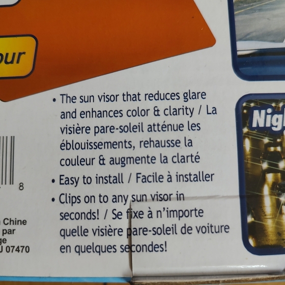 HD Visor Day & Night Glare Blocker - Picture 5 of 6